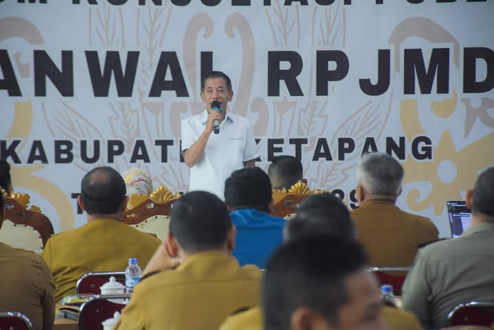 Wabup Jamhuri Buka Forum Konsultasi Publik Ranwal RPJMD Ketapang
