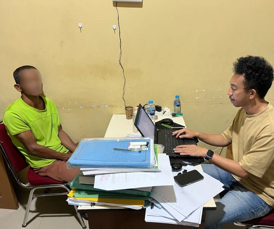 Gara-Gara Judi Online, Suami di Kubu Raya Aniaya Istri dan Anak