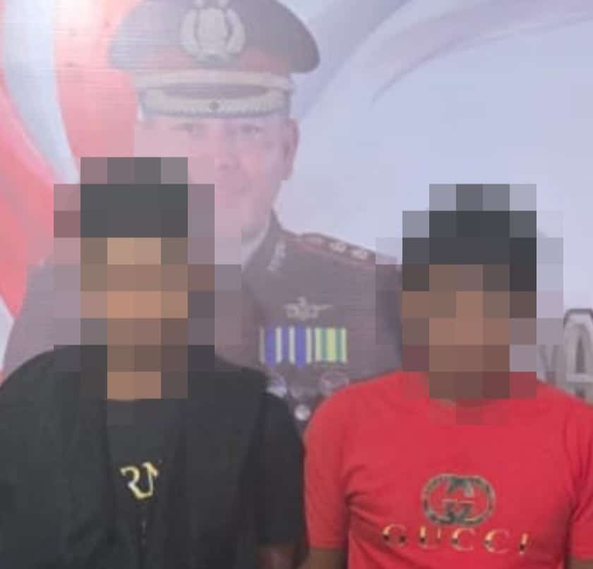 Bawa Kabur Uang Hasil Penjualan HP, Dua Karyawan Konter Air Upas Diringkus Polisi