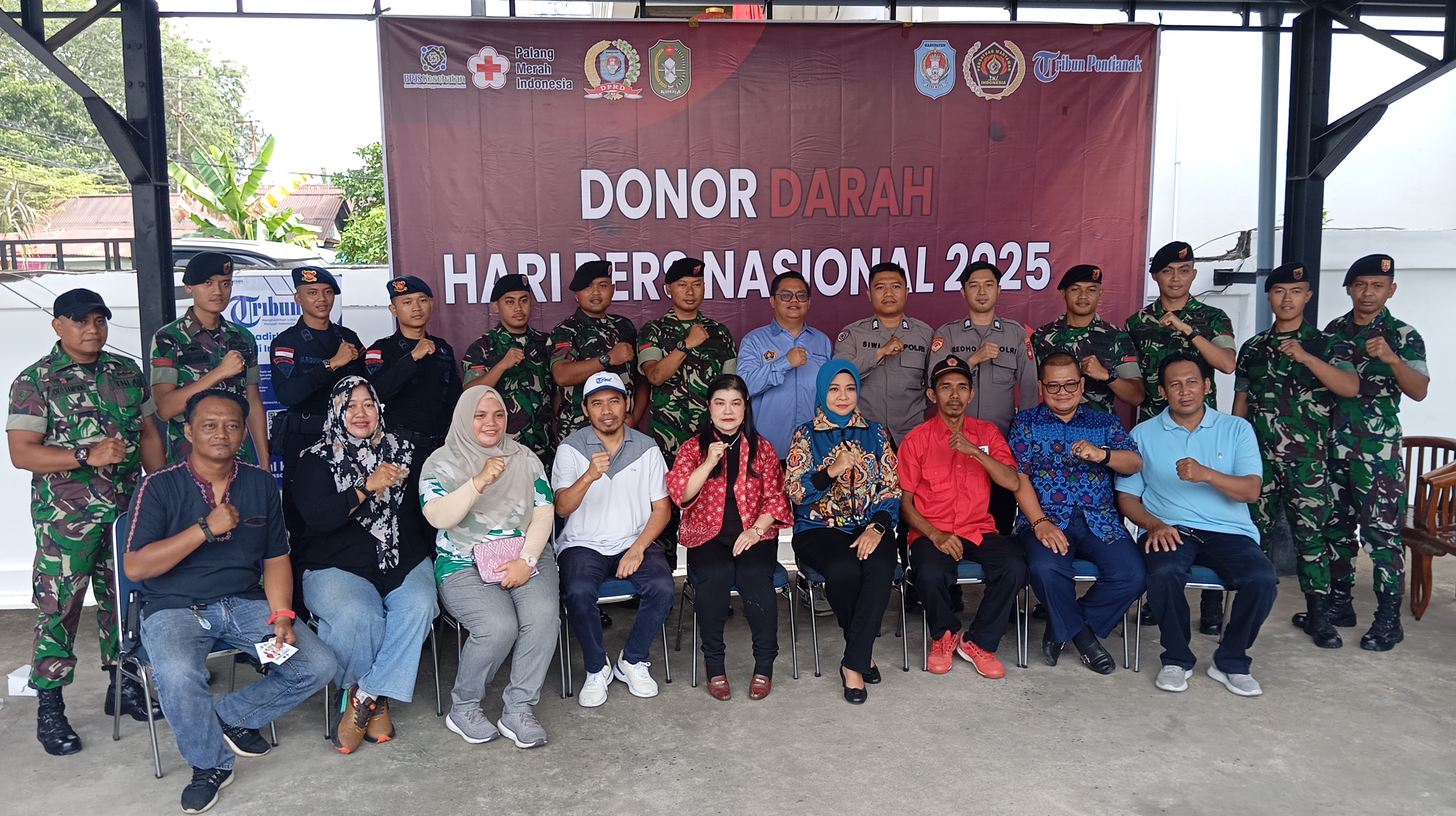 Apresiasi Donor Darah PWI, Pj Ketua PKK Kalbar: Salah Satu Bentuk Kasih Sayang Sesama Manusia