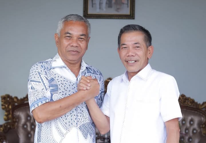 Wabup Jamhuri Amir Silaturahmi ke Kediaman Martin Rantan