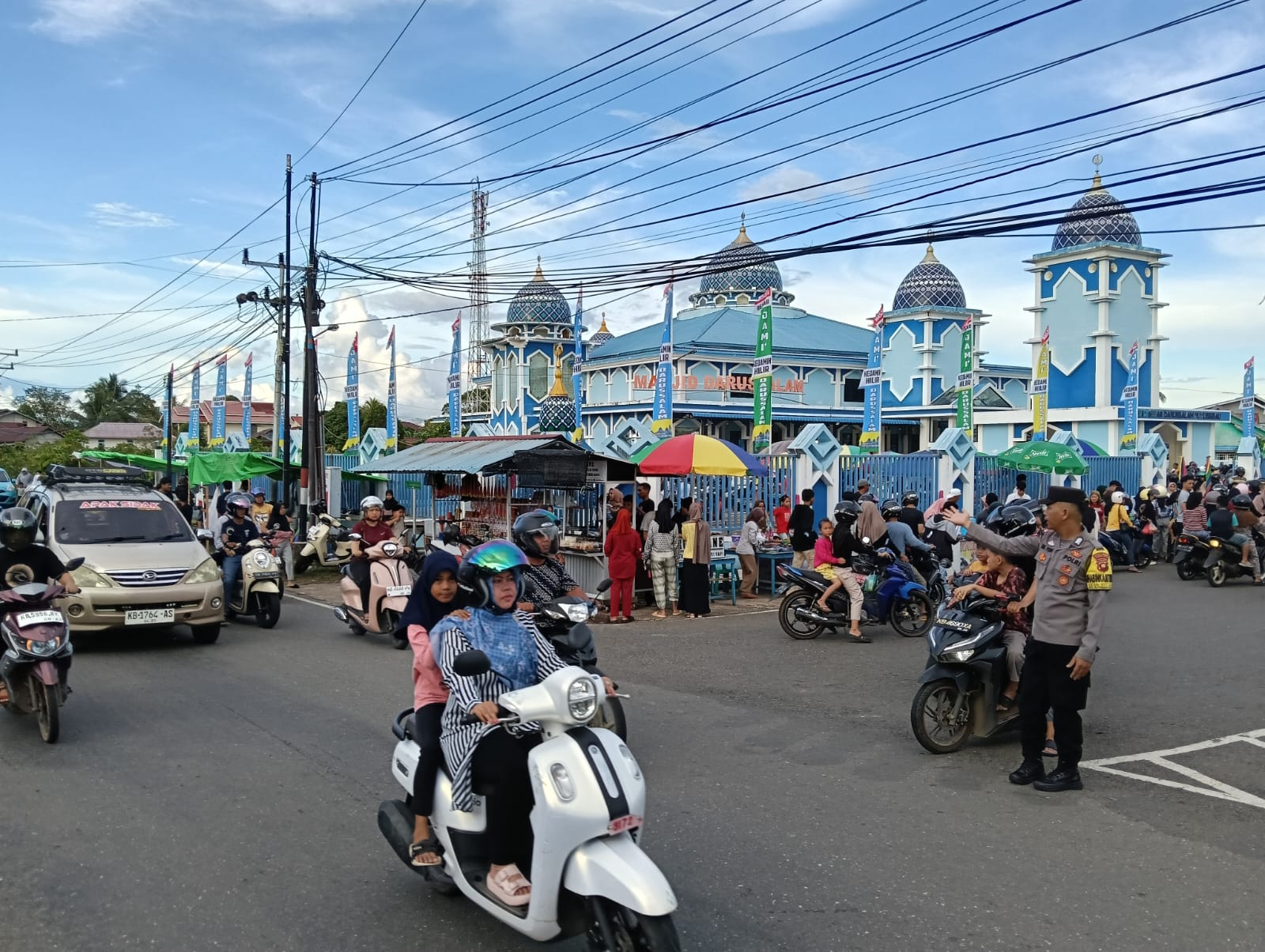Polres Kapuas Hulu Amankan Pasar Juadah Ramadhan 1446 H