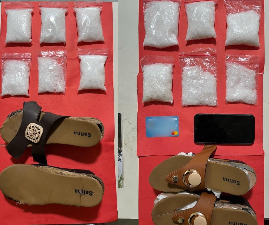 Dua Kurir Wanita Ditangkap di Bandara Supadio, Selundupkan 1 Kg Sabu Dalam Sandal Wedges