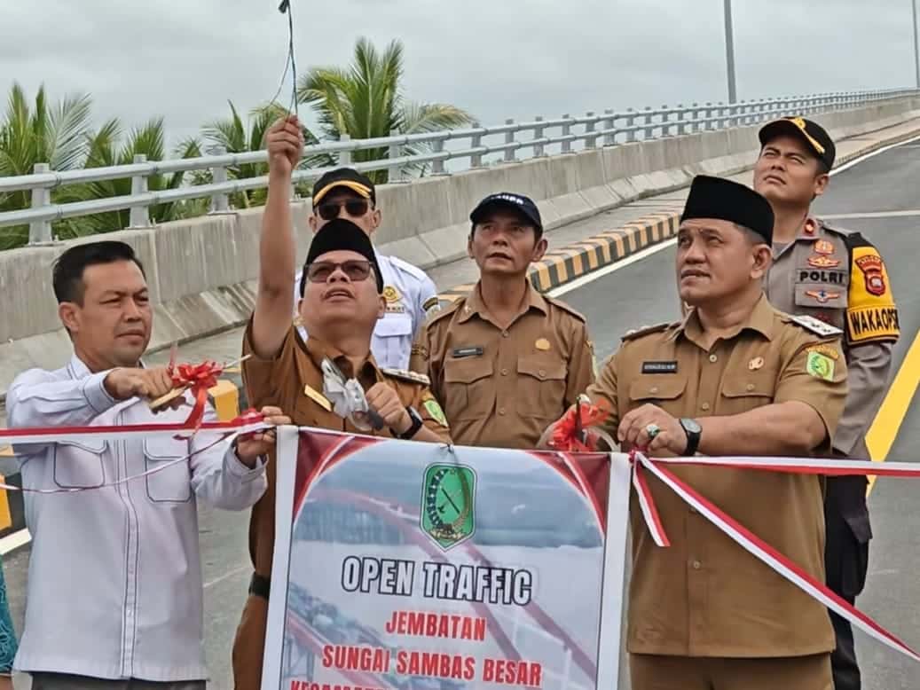 Ketua DPRD Sambas Optimis Jembatan Sungai Sambas Besar Bakal Perkuat Ekonomi Masyarakat Lokal
