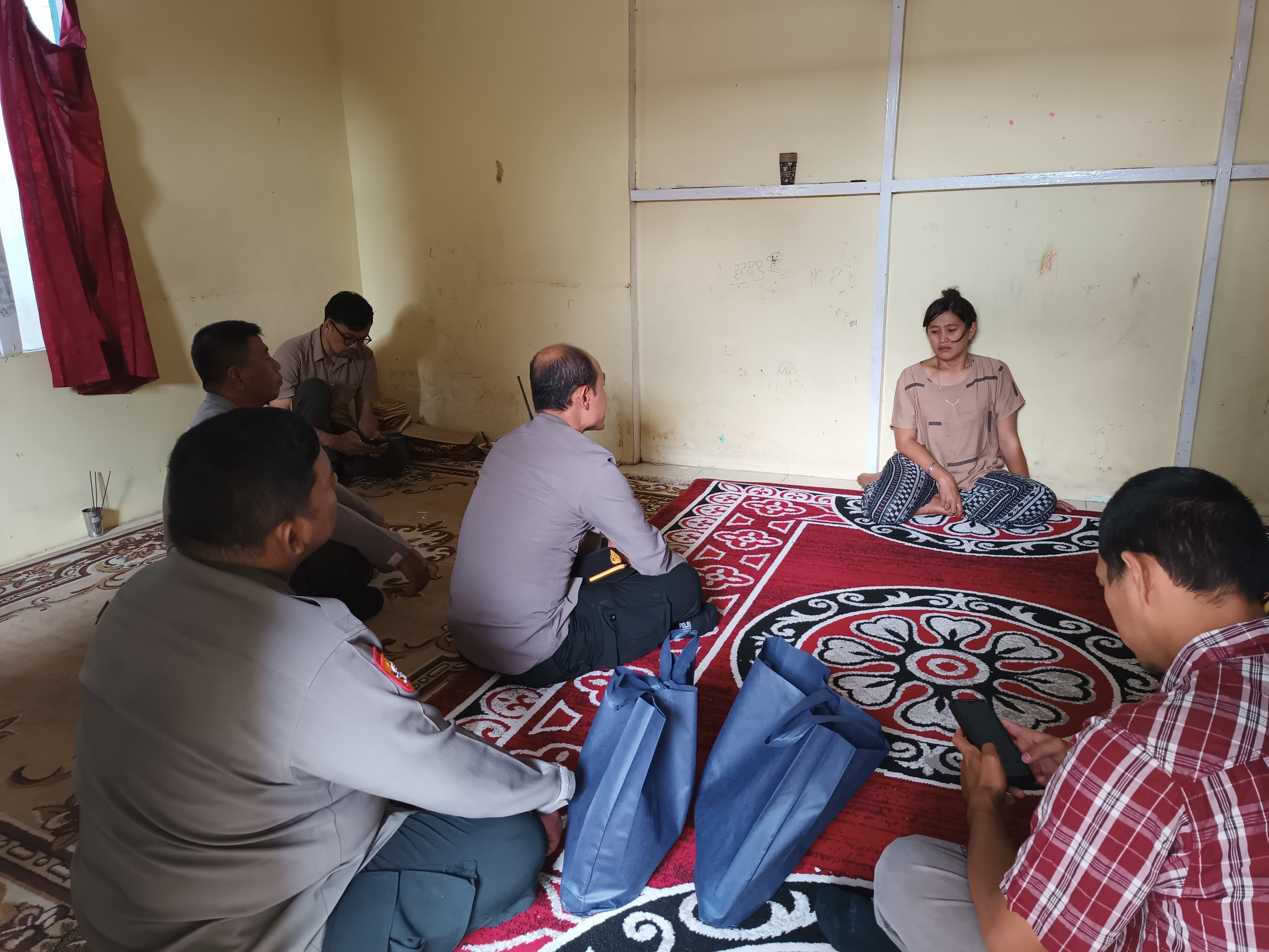 Polresta Pontianak Sambangi Rumah Duka Almarhum Iqbal, Korban Penganiayaan Saat Pawai Obor