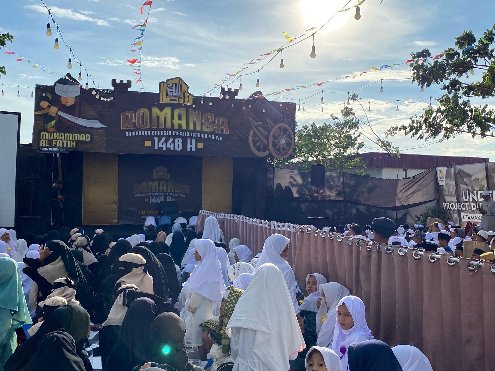 Masjid Ismuhu Yahya Gelar Pasar Bahagia, Bayar Cukup Pakai Doa