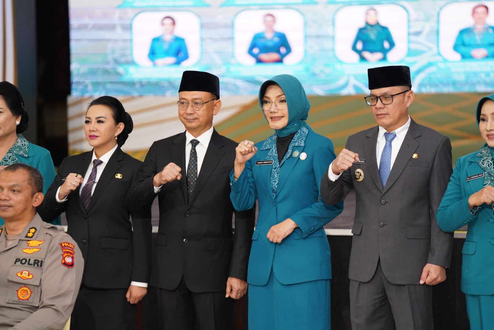 Resmi Dilantik, Yanieta Kamtono Siap Jalankan Program Kerja PKK dan Dekranasda