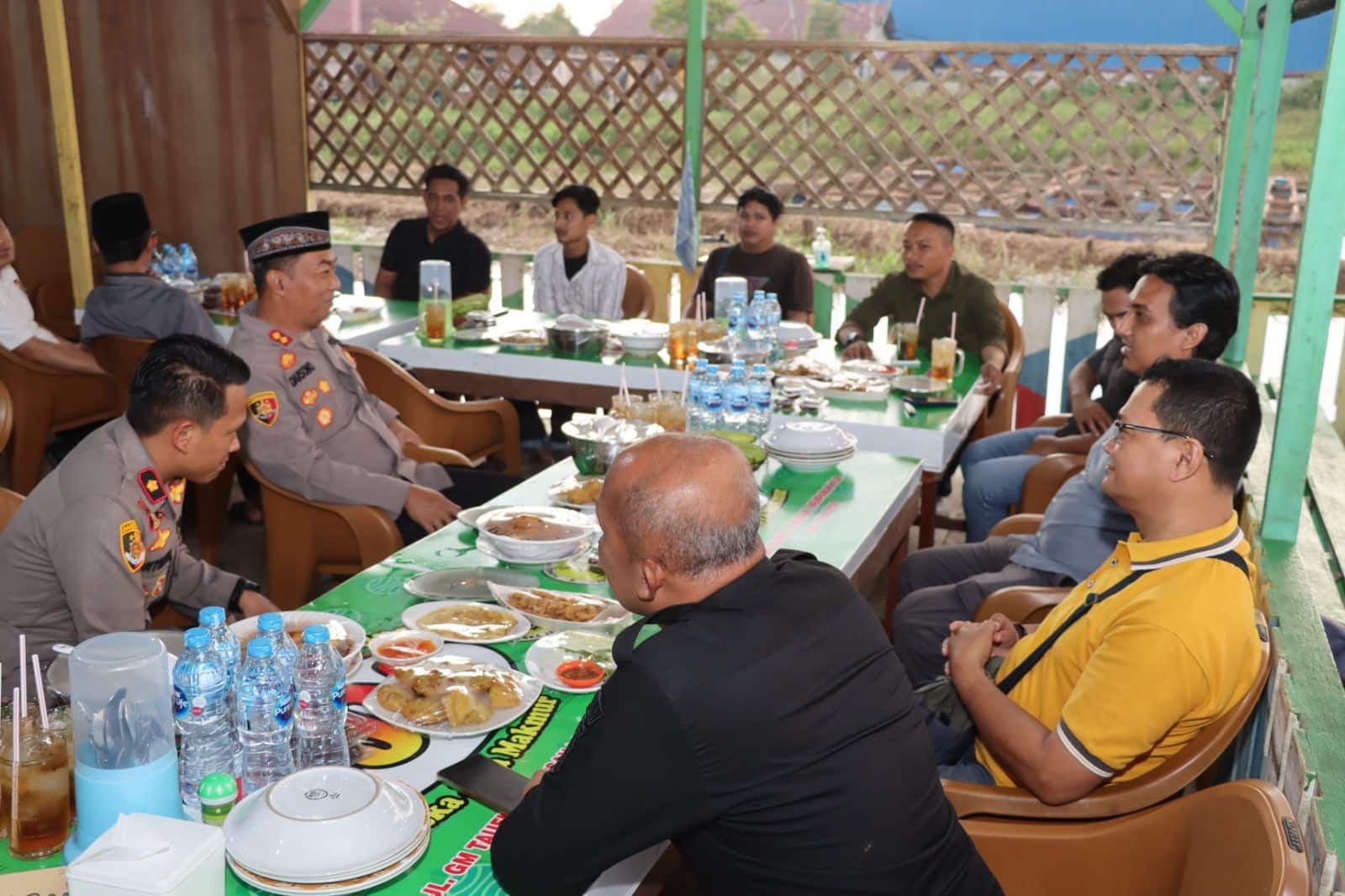Kapolres Mempawah Buka Puasa bersama Wartawan