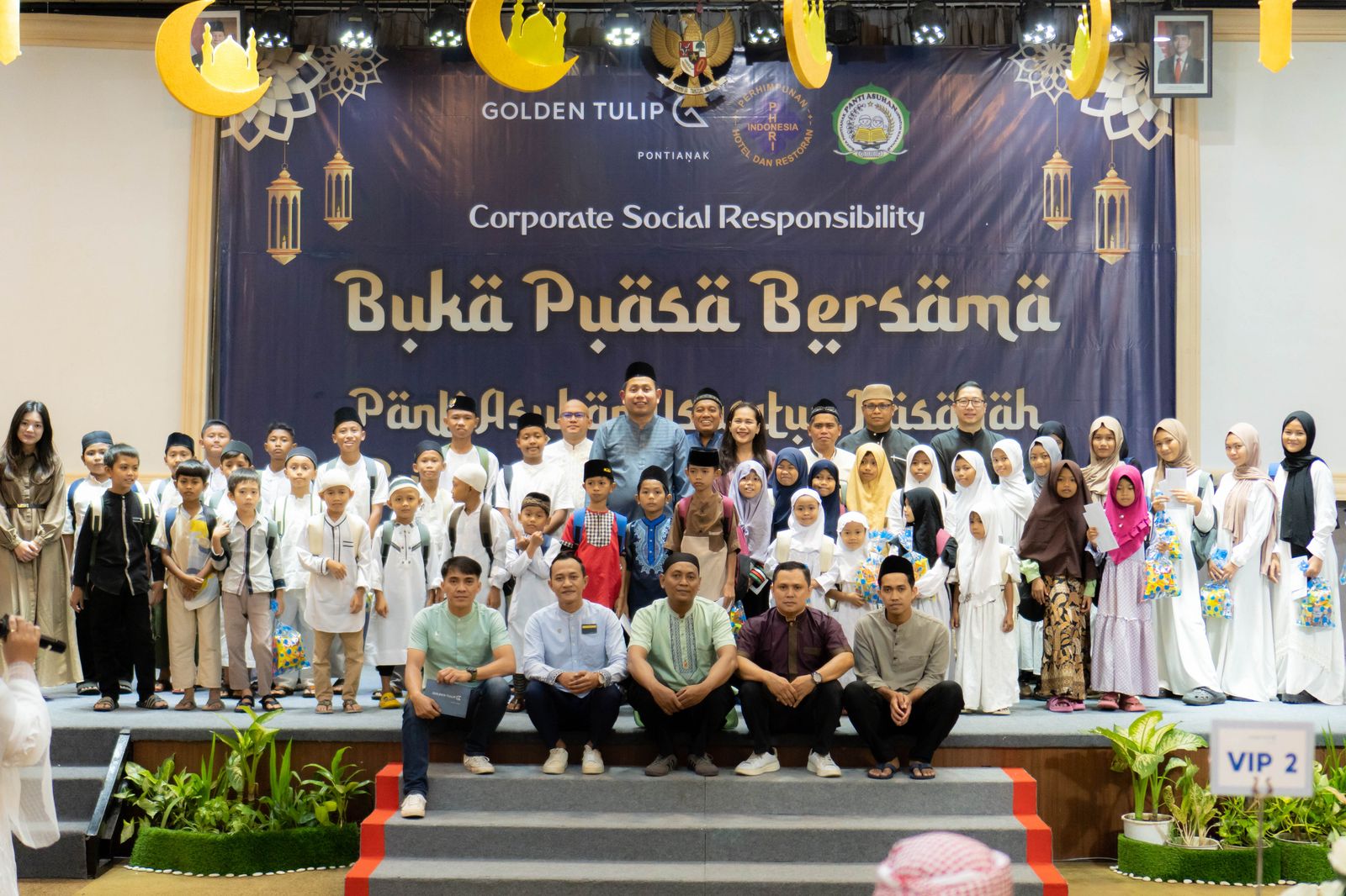 Indahnya Ramadhan, Golden Tulip Berbagi Gelar Buka Bersama Panti Asuhan Hidayatullah