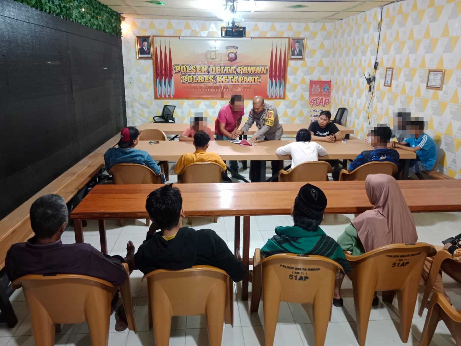 Gagalkan Perang Sarung di Ketapang, Polisi Amankan 7 Remaja