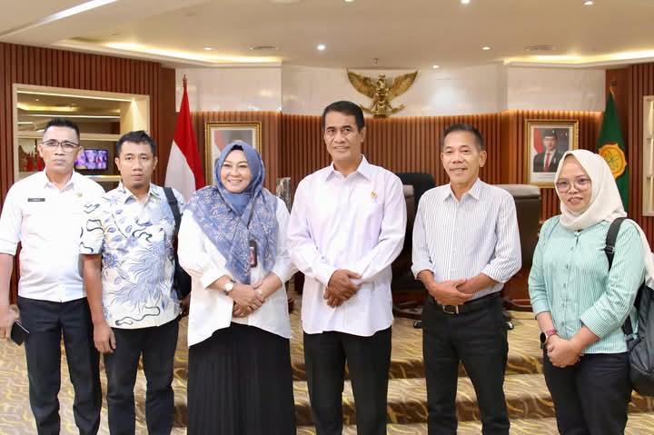 Dukung Program Nasional Ketahanan Pangan, Wabup Ketapang Audiensi dengan Mentan RI