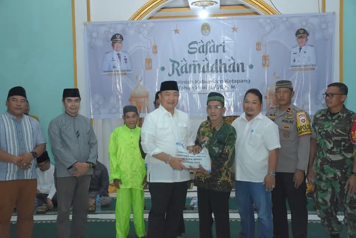 Bupati Ketapang Kunker dan Safari Ramadhan di Kecamatan Simpang Dua