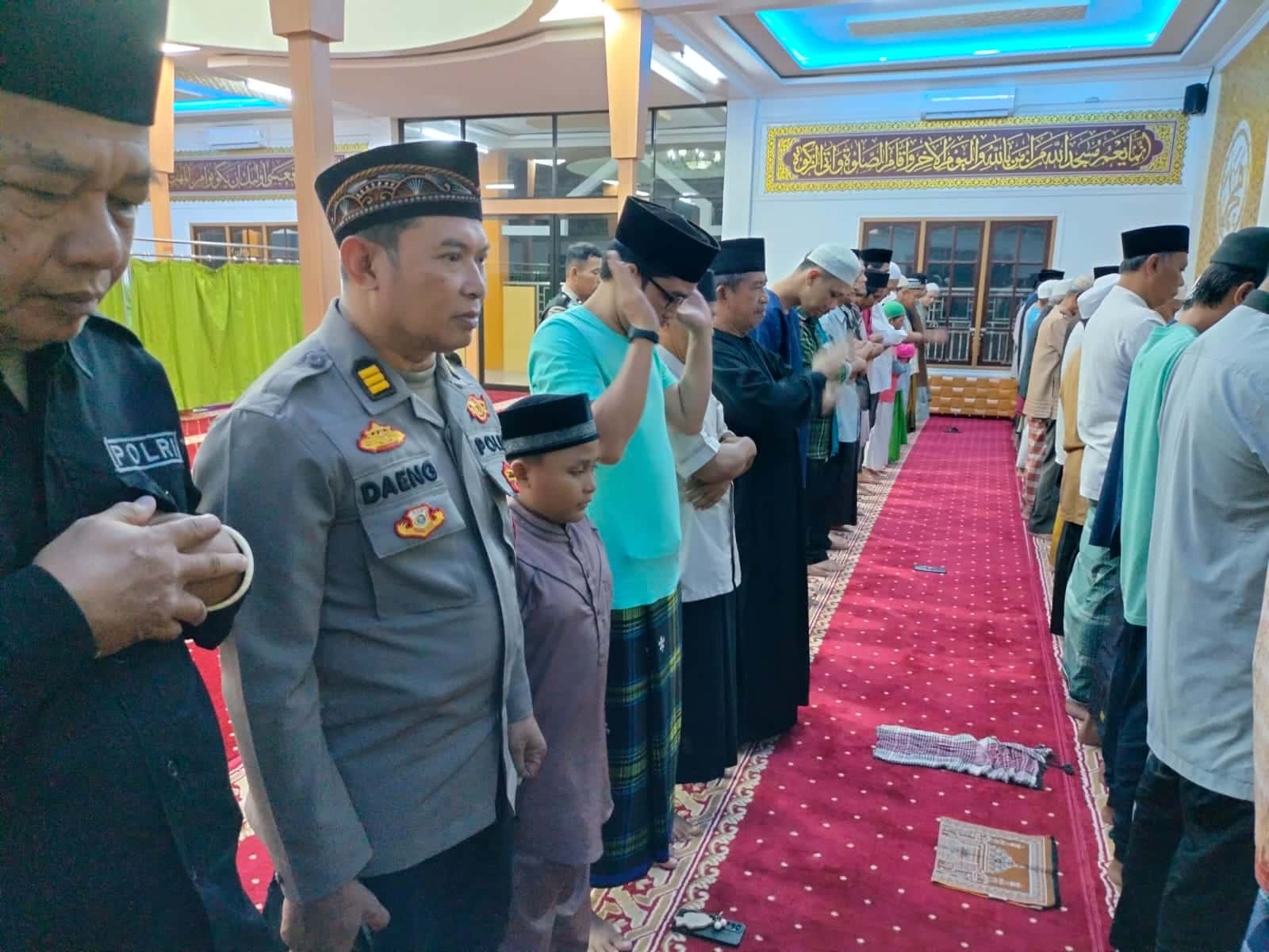 Polres Kapuas Hulu Gelar Shalat Tarawih Keliling