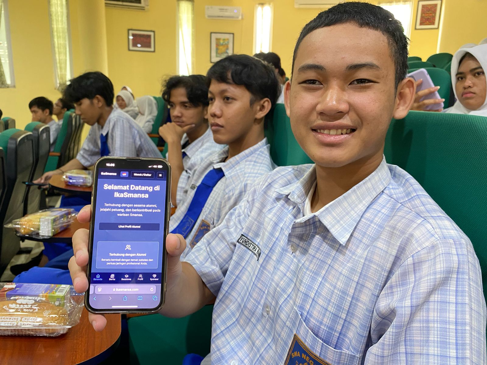 IKA SMANSA Pontianak Luncurkan Website Jejaring Alumni, Ada Informasi Peluang Karir dan Beasiswa