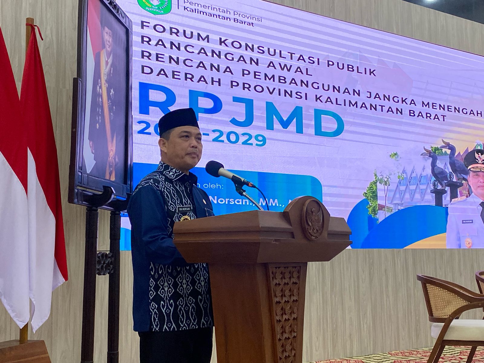 Gubernur Ria Norsan Sampaikan RPJMD Kalbar 2025 - 2029, Ini Tujuh Prioritasnya