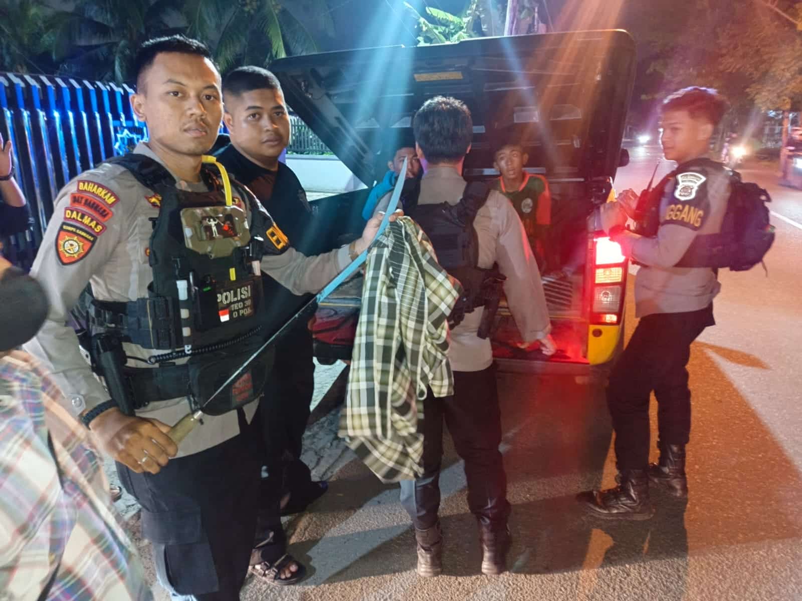 Polresta Pontianak Amankan Bocah yang COD Senjata Tajam Lewat Instagram