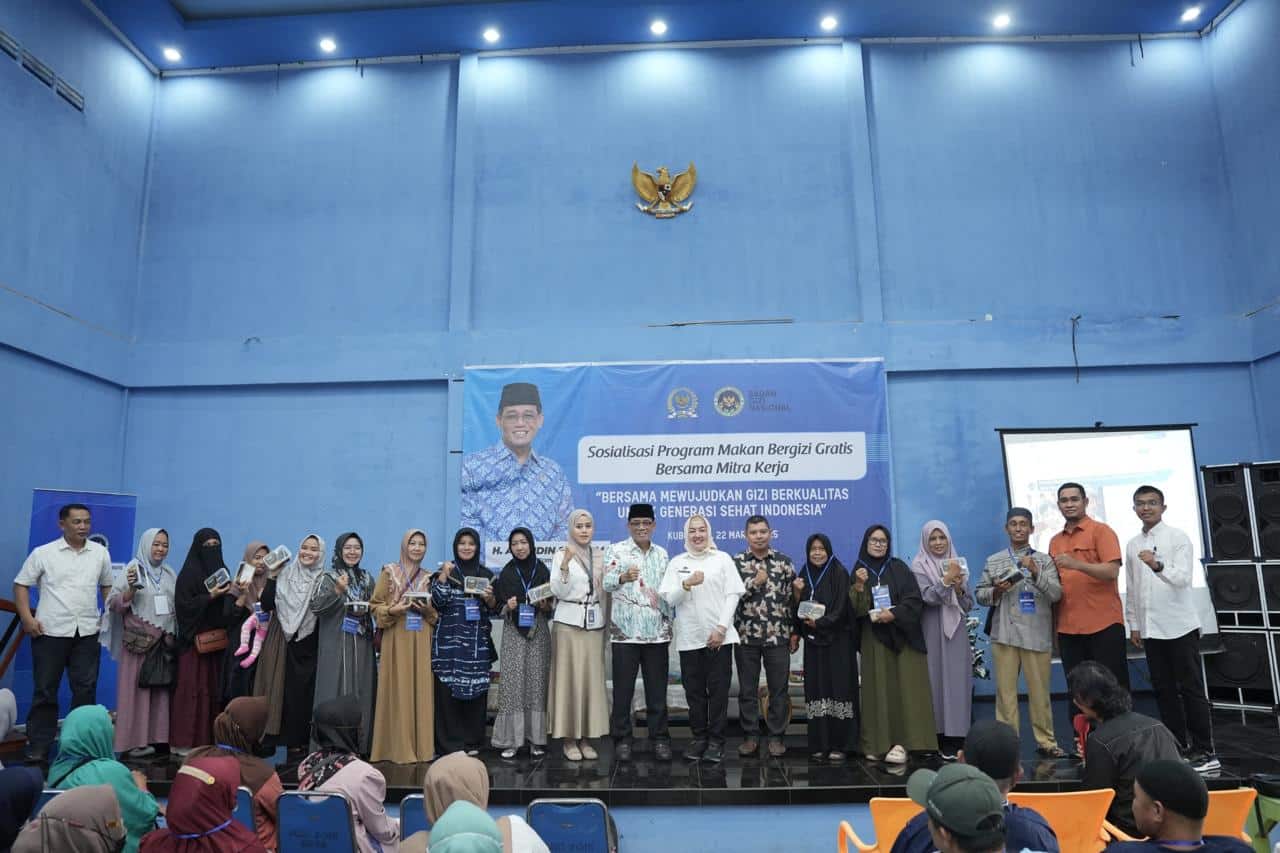 Misi Besar 2045: Program Makan Bergizi Gratis di Pontianak Terus Digeber