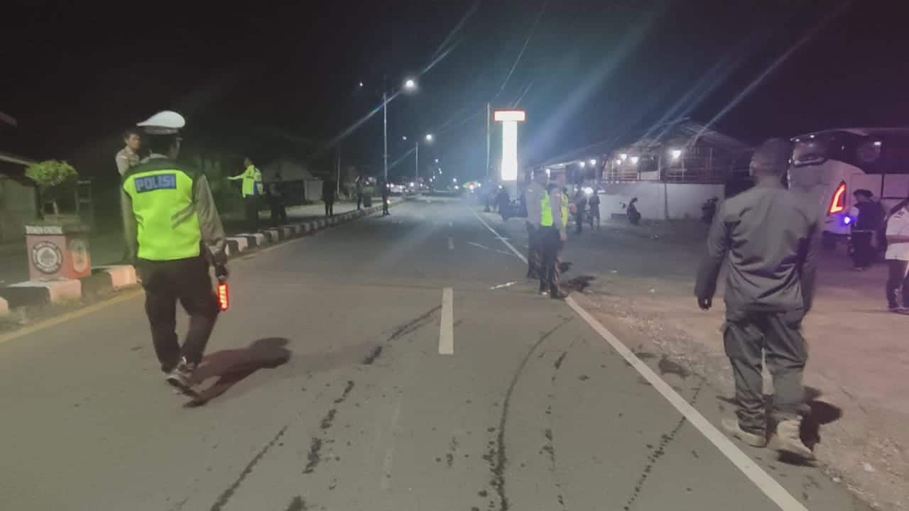 Mudik Gratis, Satlantas Polres Kapuas Hulu Kawal Lima Bus Damri dari Pontianak ke Putussibau dengan Selamat