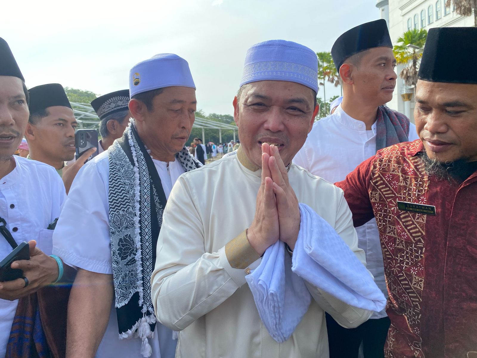 Gubernur Norsan Akan Bangun Eskalator di Masjid Raya Mujahidin