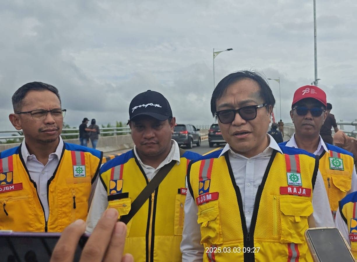 Jembatan Sungai Sambas Besar Dibuka, BPJN Kalbar: Peresmian Secara Resminya Menyusul