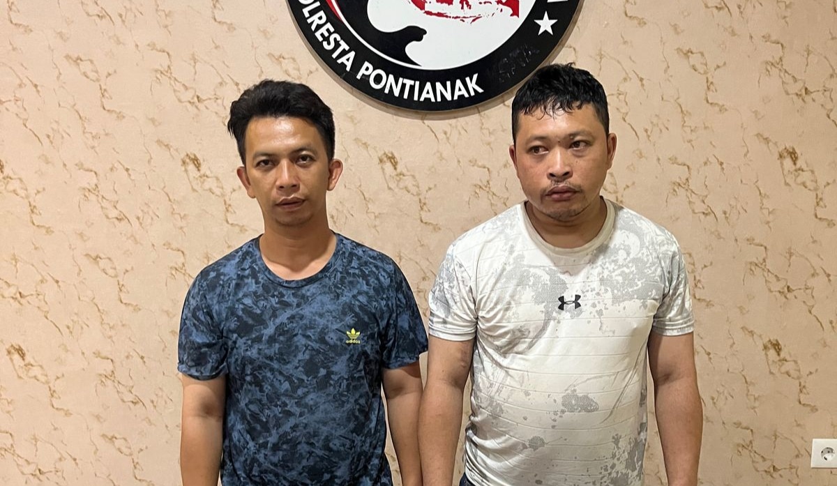 Satresnarkoba Polresta Pontianak Amankan Dua Pria Bawa Sabu