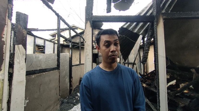 Kebakaran di Kubu Raya, Uang Mahar Nikah Rp 50 Juta Ludes Dilahap Api