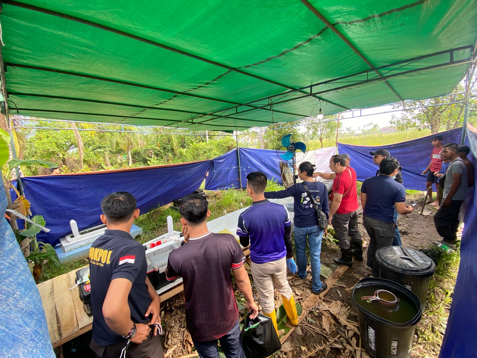 Polisi Bongkar Makam Korban Perkelahian di Kubu Raya Untuk Diautopsi