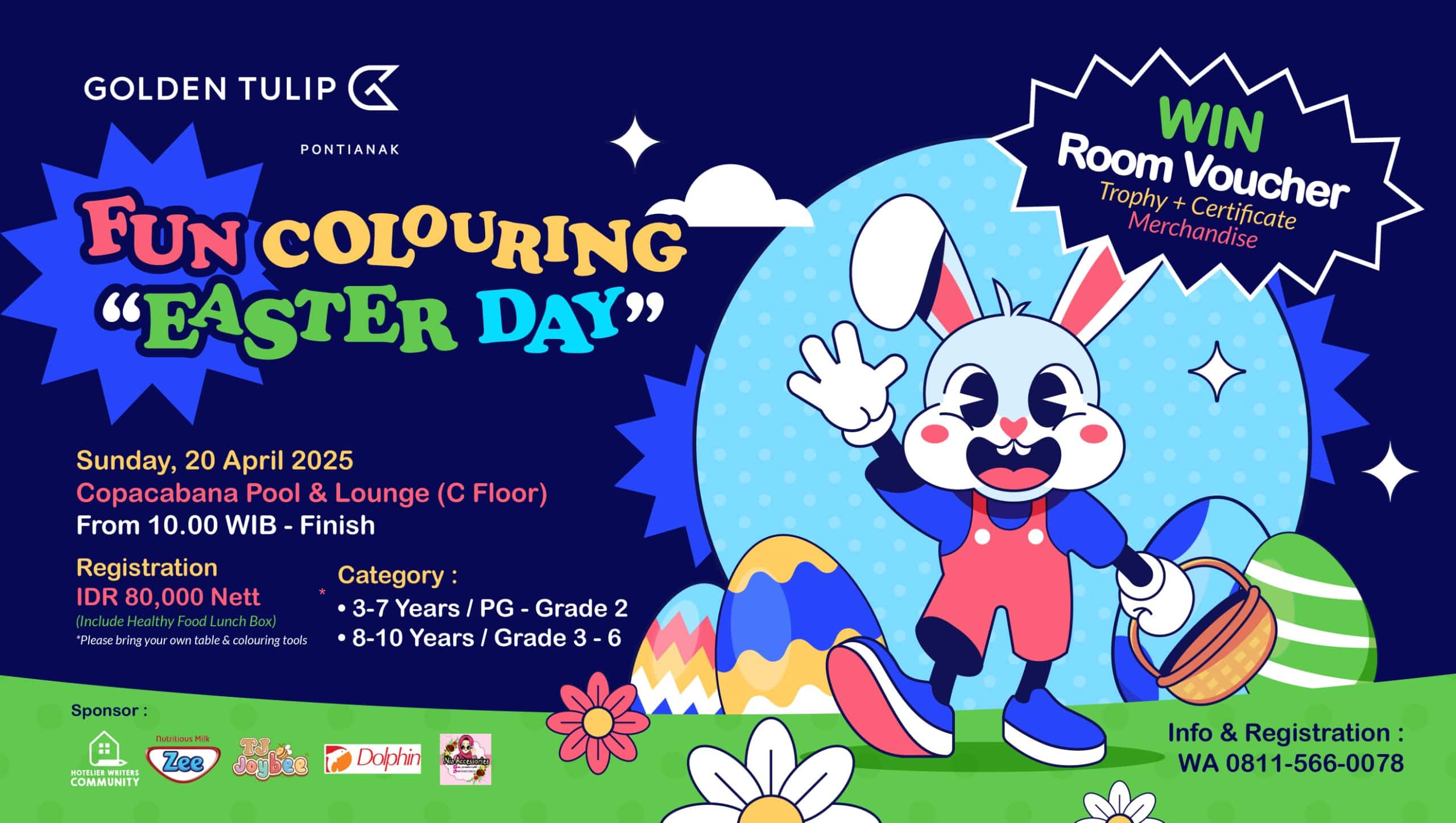 Rayakan Hari Paskah 2025, Hotel Golden Tulip Akan Gelar Egg Painting dan Fun Coloring