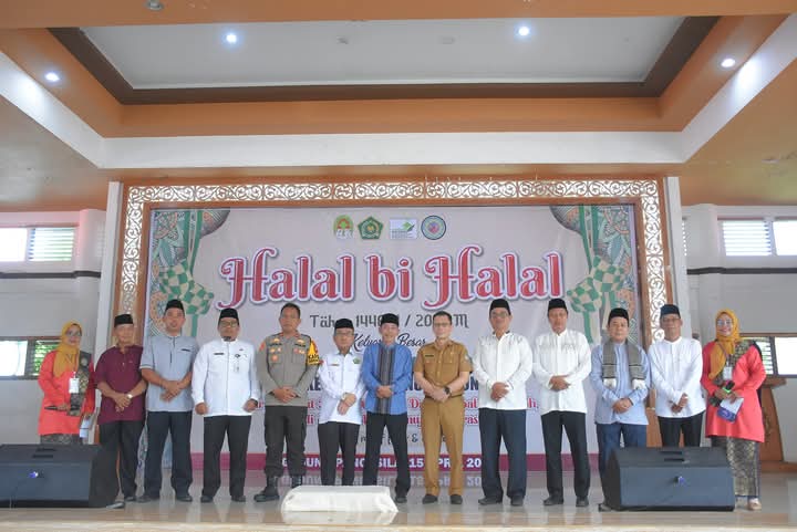 Wabup Jamhuri Hadiri Halal Bihalal Kepala Sekolah, Guru dan Tenaga Kependidikan SD/MI se-Kecamatan Benua Kayong