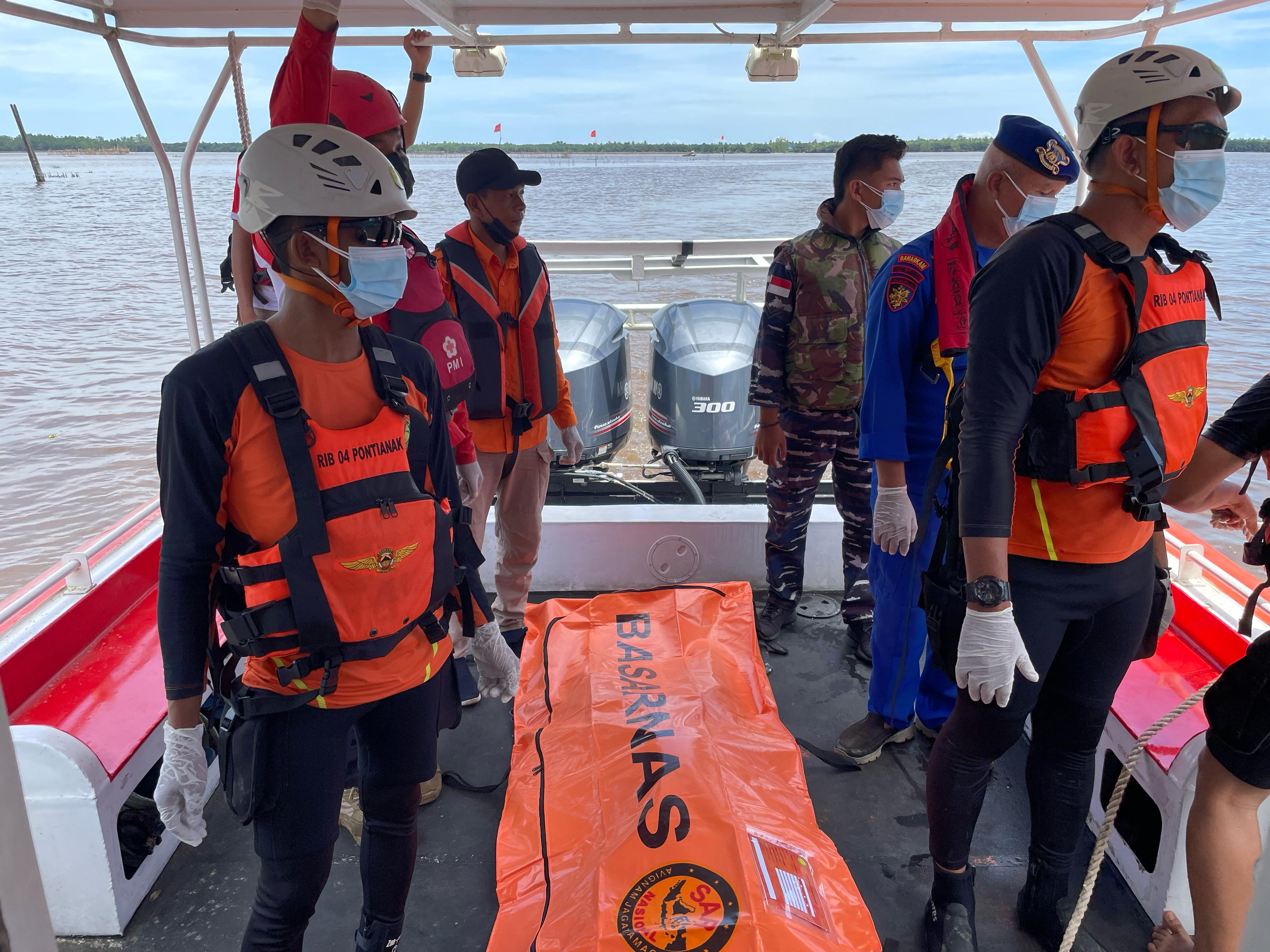 Satu Penumpang Motor Air yang Tenggelam di Muara Jungkat Ditemukan Meninggal Dunia