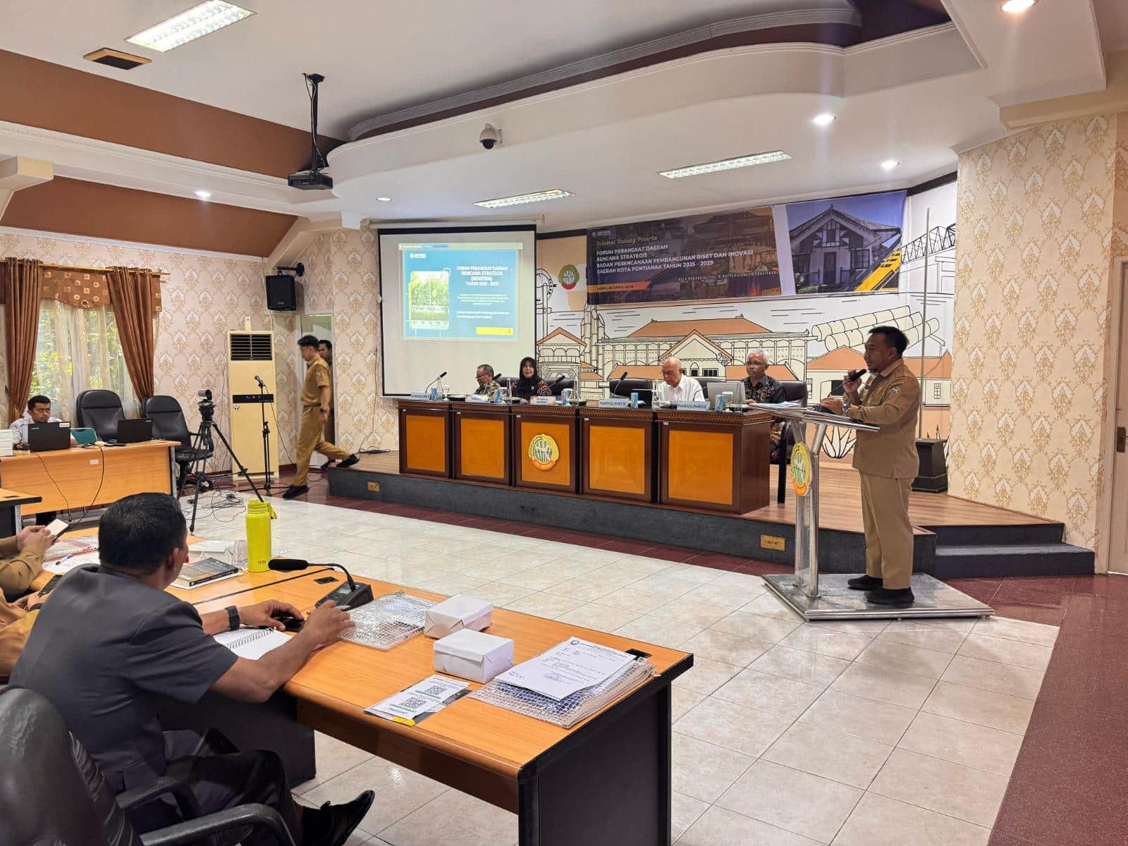 Bapperida Pontianak Susun Rencana Strategi 2025 - 2029