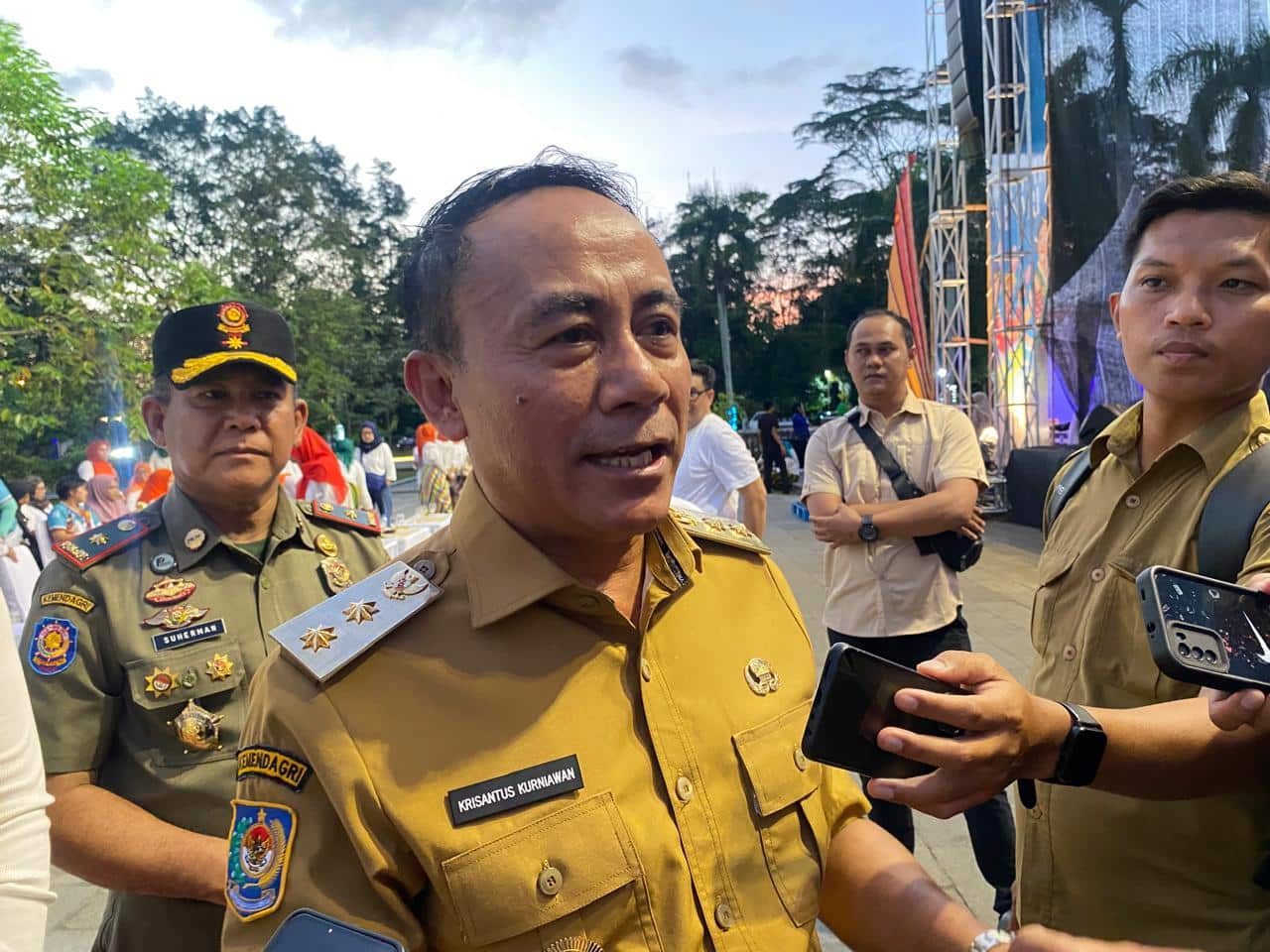 Kadiskominfo Kalbar Ditahan Terkait Dugaan Korupsi Serat Optik, Ini Respons Wagub Kalbar Krisantus