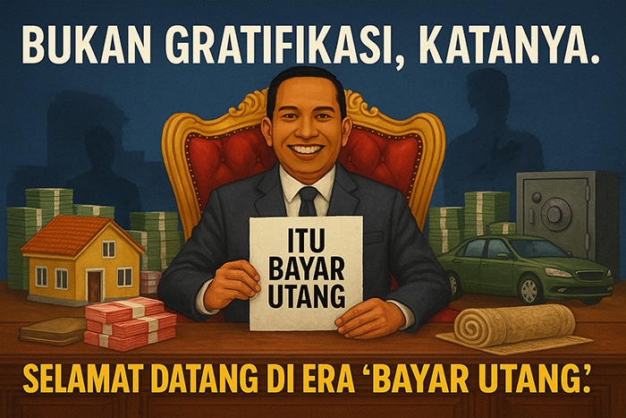 Muncul Jurus Baru Antigratifikasi, Cukup Bilang ‘Bayar Utang’