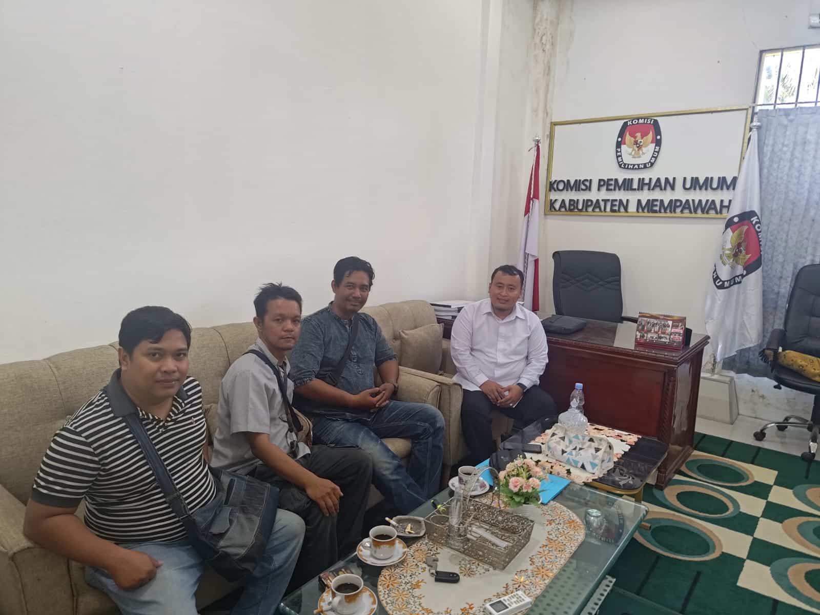 Ketua KPU Luthfiadi Harap PWI Mempawah Segera Terbentuk: Akan Banyak Agenda Bersama ke Depan