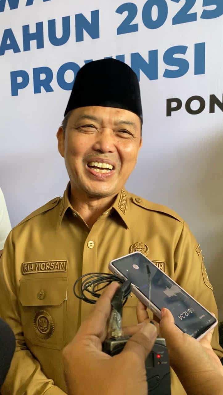 Gubernur Norsan Enggan Berkomentar Usai Gabung Partai Gerindra: Nanti Saja