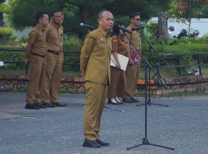 Apel Perdana Sekda Ketapang: Tegaskan Disiplin & Etos Kerja ASN