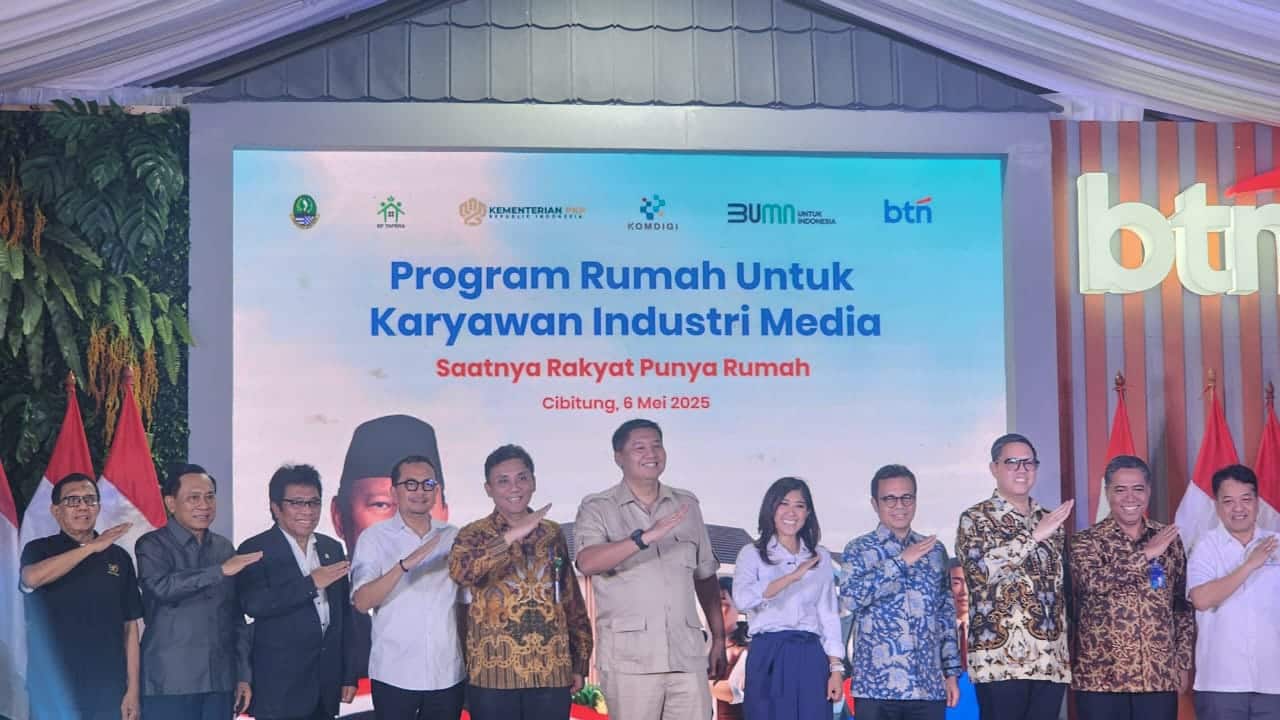 Ketua Umum PWI Pusat Hendry Ch Bangun Harap Wartawan Manfaatkan Program Rumah Subsidi