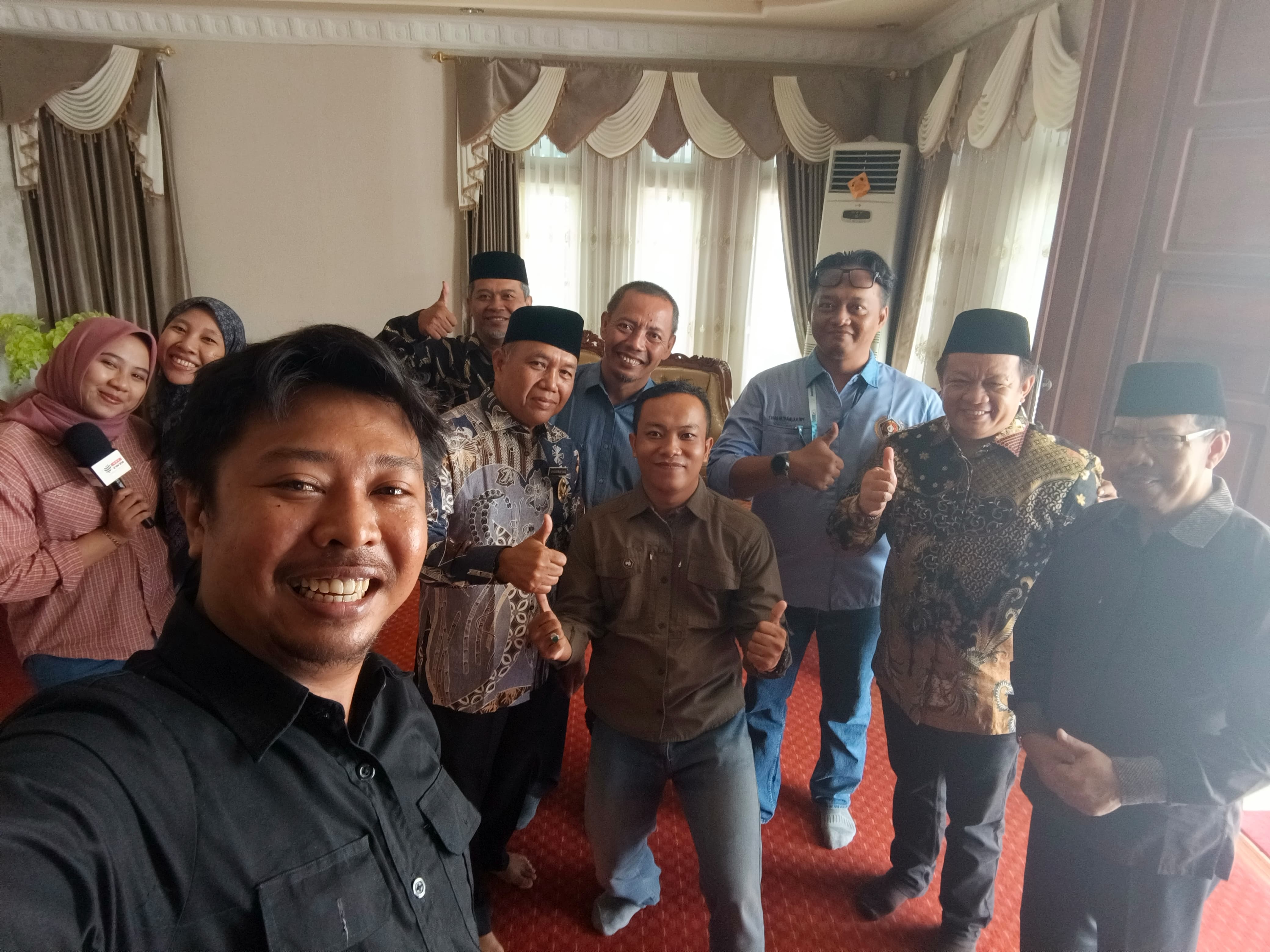 Wabup Juli Suryadi Sambut Baik Pembentukan Pokja PWI Mempawah