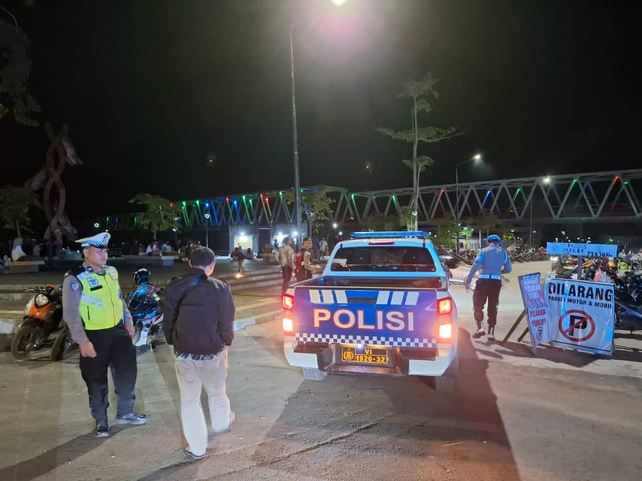 Polres Kapuas Hulu Gelar Patroli, Antisipasi Premanisme dan Gangguan Kamtibmas di Malam Hari