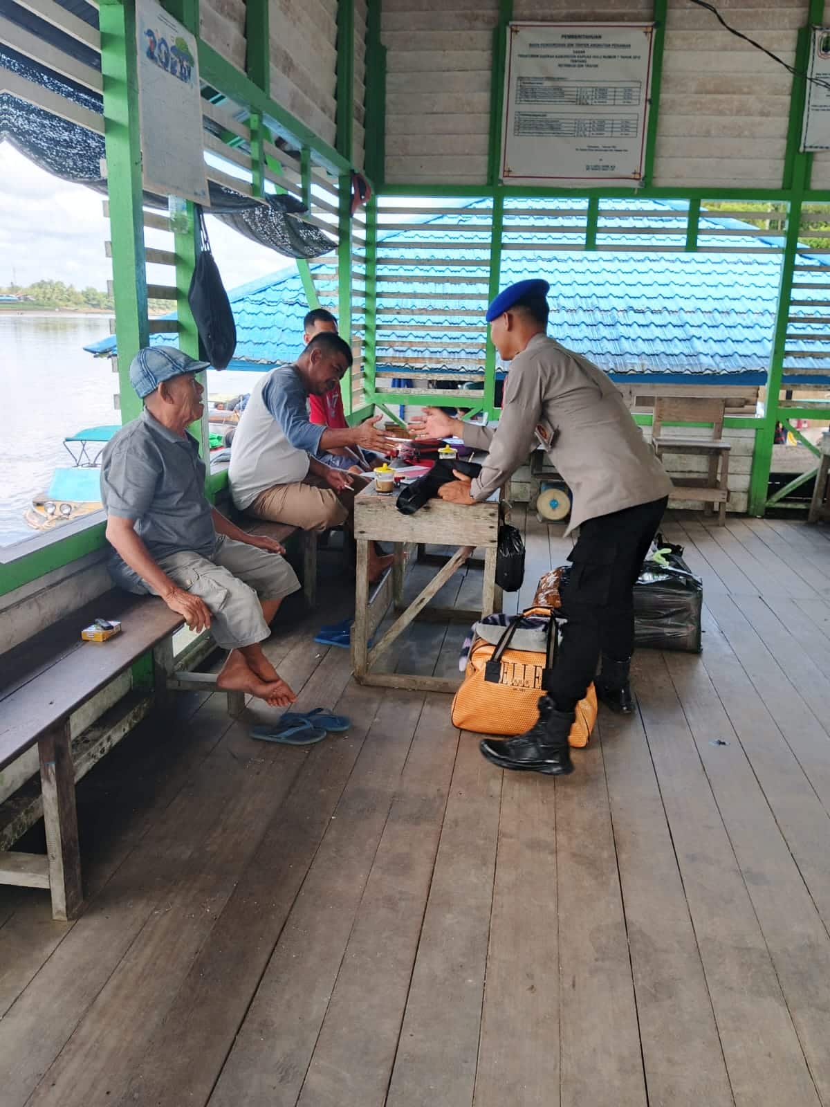 Polres Kapuas Hulu Tekankan Pencegahan Premanisme dan Keselamatan Transportasi Air