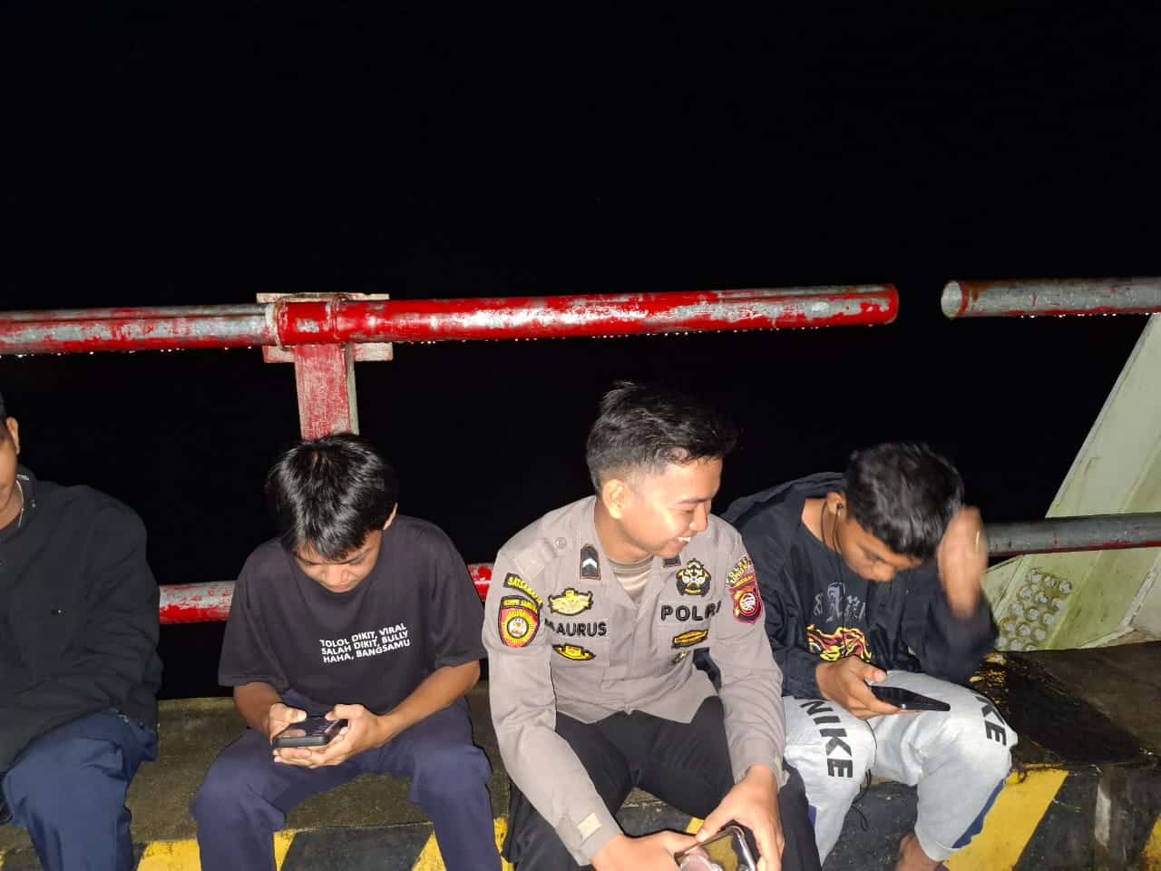 Cegah Premanisme, Polsek Embaloh Hulu Gelar Patroli Presisi