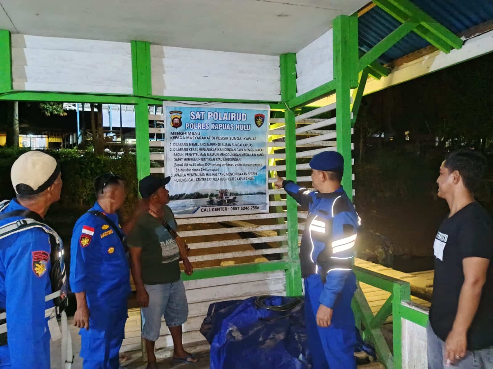 Maraknya Illegal Fishing di Sungai Kapuas, Sat Polair Polres Kapuas Hulu Akan Tindak Tegas Pelaku