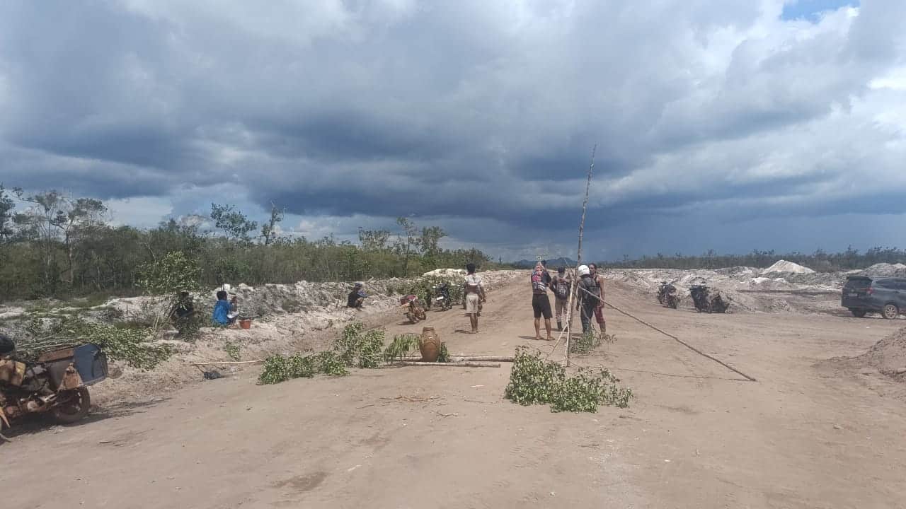 ‎PT SJM Beroperasi di Luar Izin, Jalan dan Stockpile di Luar WIUP