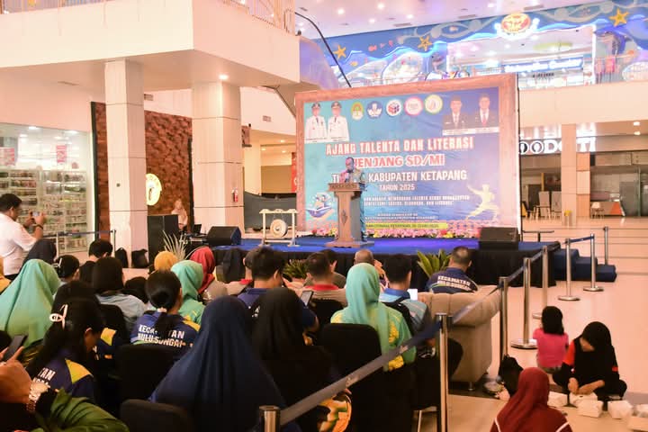 ‎Ajang Talenta dan Literasi SD/MI Ketapang 2025 Resmi Dibuka, Dorong Anak-anak Tunjukkan Potensi Terbaik
