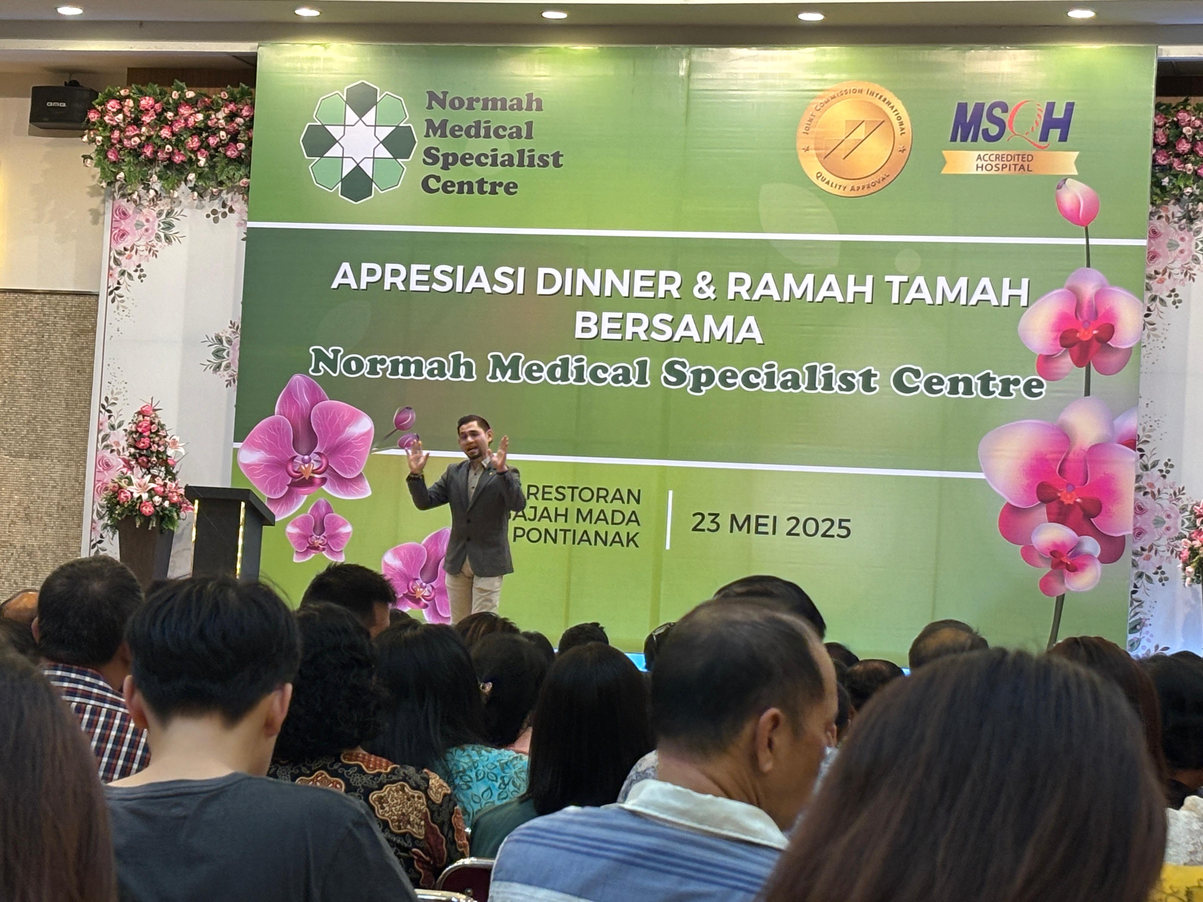 Normah Hospital Gelar Malam Apresiasi di Pontianak, Muchlis: Pasien Adalah Keluarga Kami