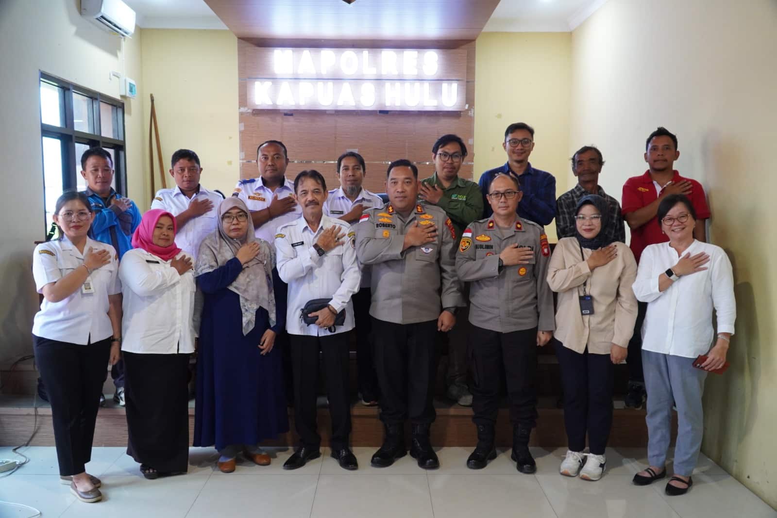 Polres Kapuas Hulu Siap Sukseskan Panen Raya Jagung Serentak Nasional Kuartal II Tahun 2025