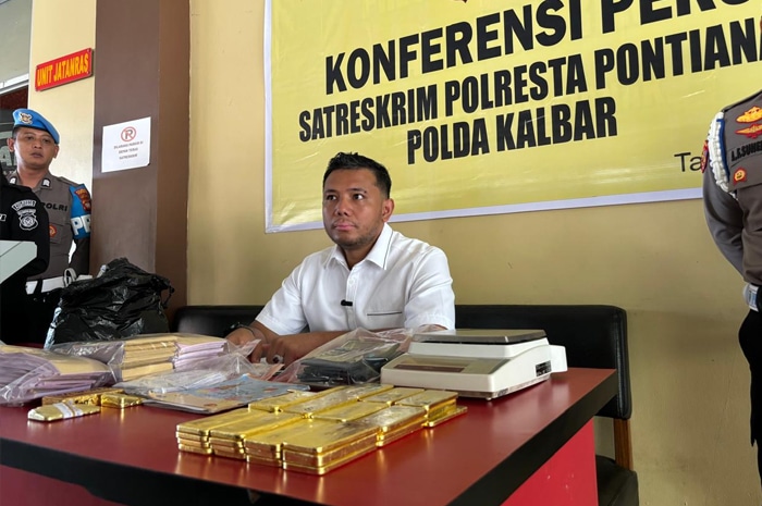 Kasus 47 Keping Emas Ilegal di Pontianak Masuki Babak Baru, Polisi Segera Kirim Berkas Perkara ke Kejaksaan