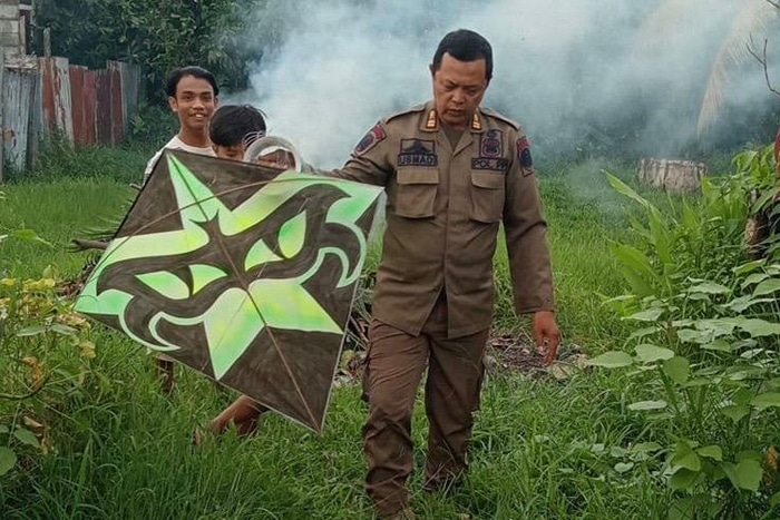 Main Layangan di Pontianak Bisa Kena Denda dan KTP Diblokir