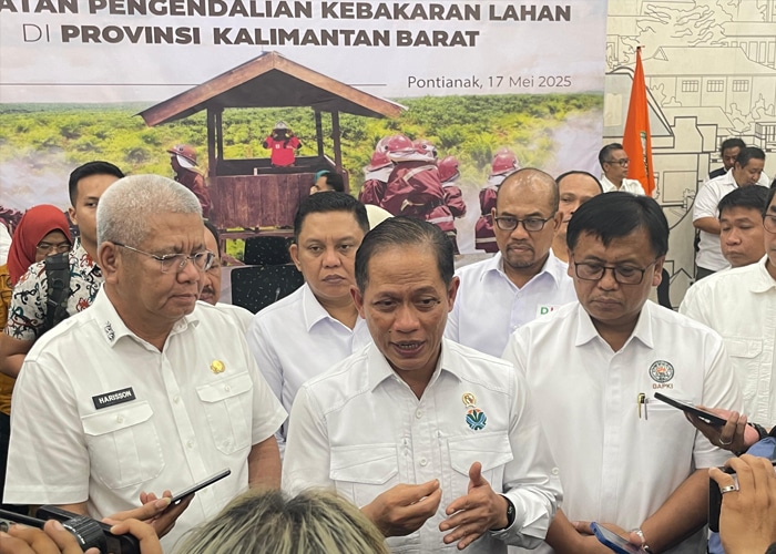 Menteri LHK Dorong GAPKI Jadi Mitra Strategis Pengendalian Karhutla di Kalimantan Barat