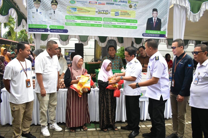 Pasar Murah Sasar Pontianak Utara, Warga Serbu Sembako Harga Miring